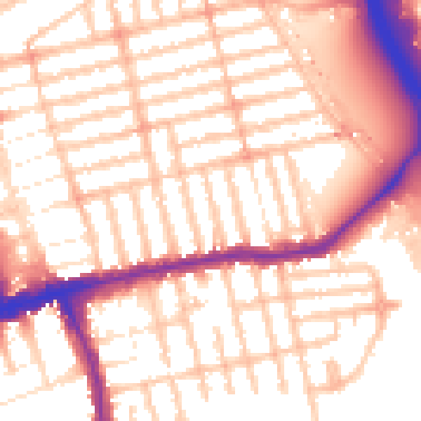 Daytime road noise heatmap for E6 2NH
