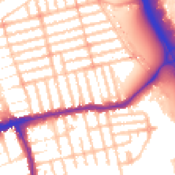 Daytime road noise heatmap for E6 2NL