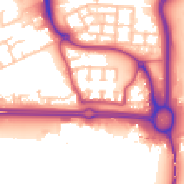 Daytime road noise heatmap for E6 5PH