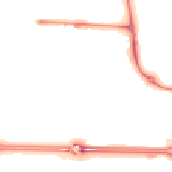 Night-time road noise heatmap for E6 5PP