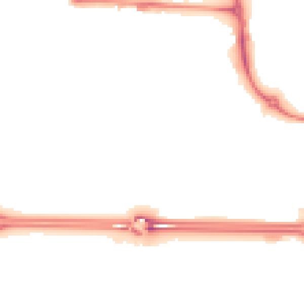 Night-time road noise heatmap for E6 5PY