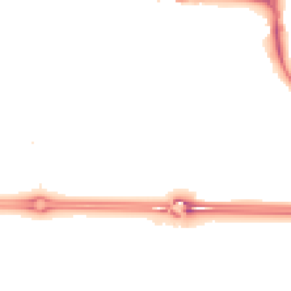 Night-time road noise heatmap for E6 5QH