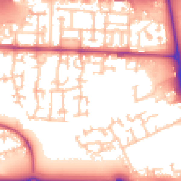 Daytime road noise heatmap for E6 5RP