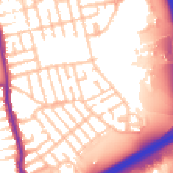 Daytime road noise heatmap for E6 6DA