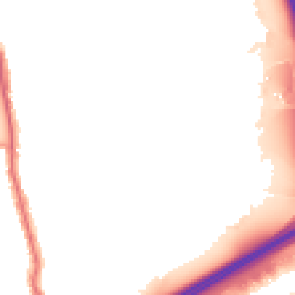 Night-time road noise heatmap for E6 6DA