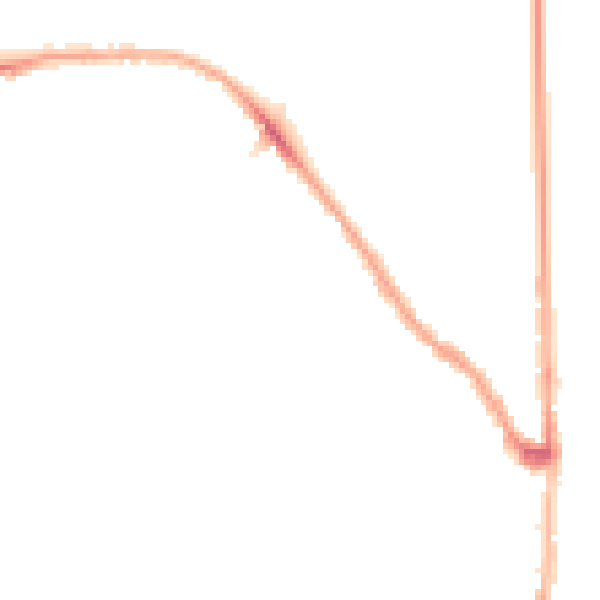 Night-time road noise heatmap for E7 0AG