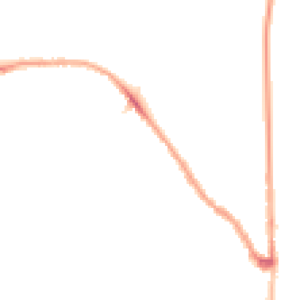 Night-time road noise heatmap for E7 9EE