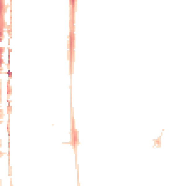 Night-time road noise heatmap for E8 4NP