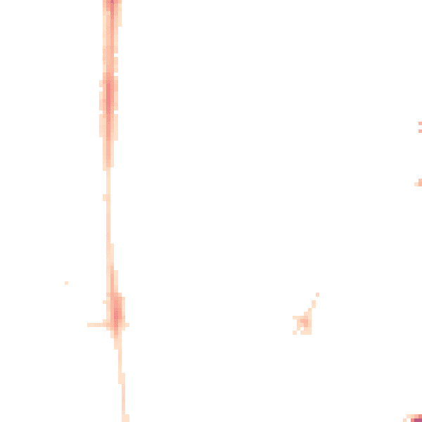Night-time road noise heatmap for E8 4PJ