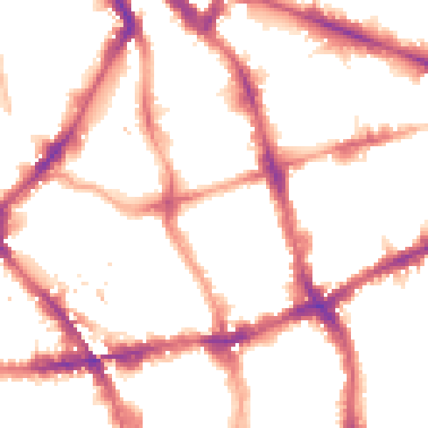 Night-time road noise heatmap for EC1V 0AD