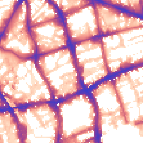 Daytime road noise heatmap for EC1V 0BH