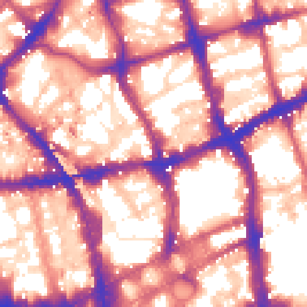 Daytime road noise heatmap for EC1V 4JA