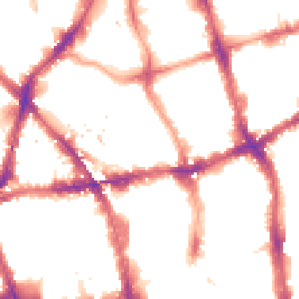 Night-time road noise heatmap for EC1V 4JP