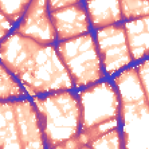 Daytime road noise heatmap for EC1V 4UD