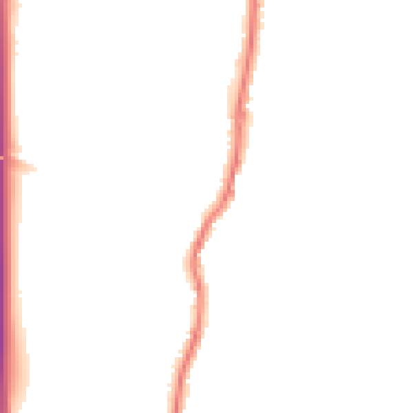 Night-time road noise heatmap for EN10 6DJ