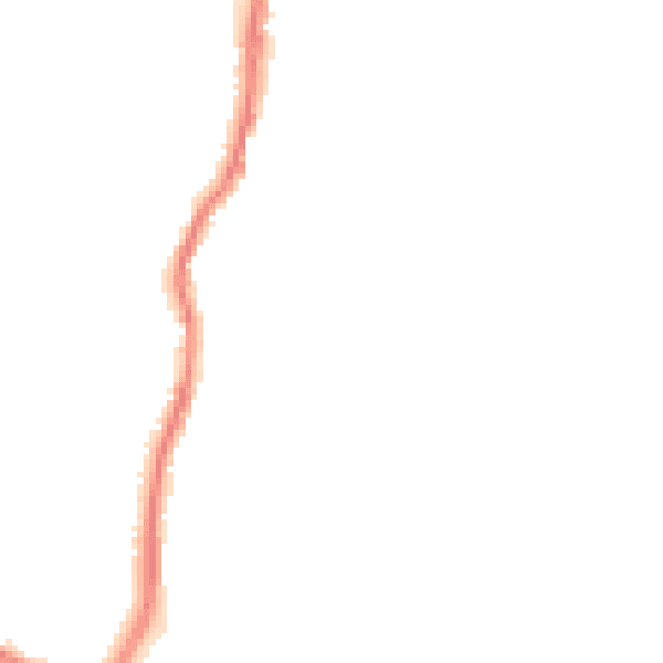 Night-time road noise heatmap for EN10 6DY
