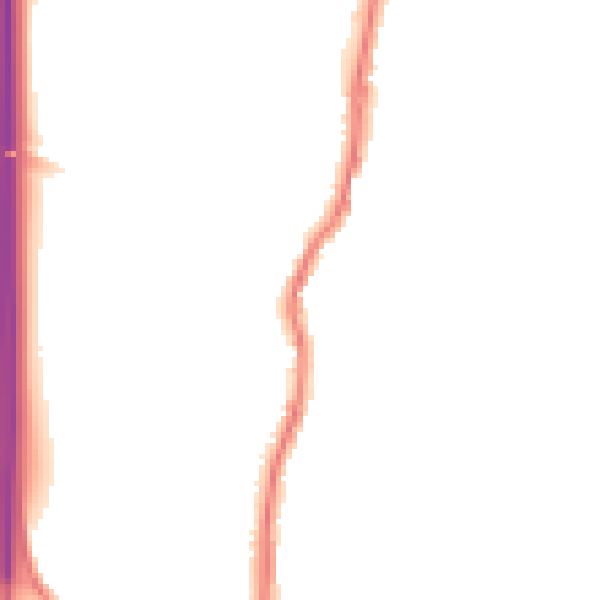 Night-time road noise heatmap for EN10 6JL