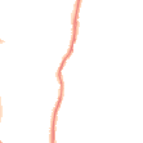 Night-time road noise heatmap for EN10 6JQ