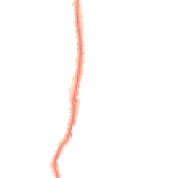 Night-time road noise heatmap for EN10 6NR