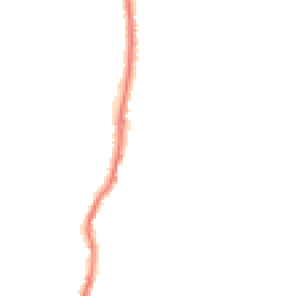 Night-time road noise heatmap for EN10 6PE