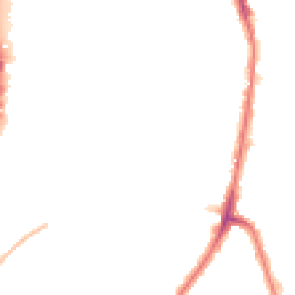 Night-time road noise heatmap for EN3 4BE