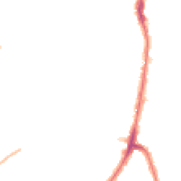 Night-time road noise heatmap for EN3 4BH