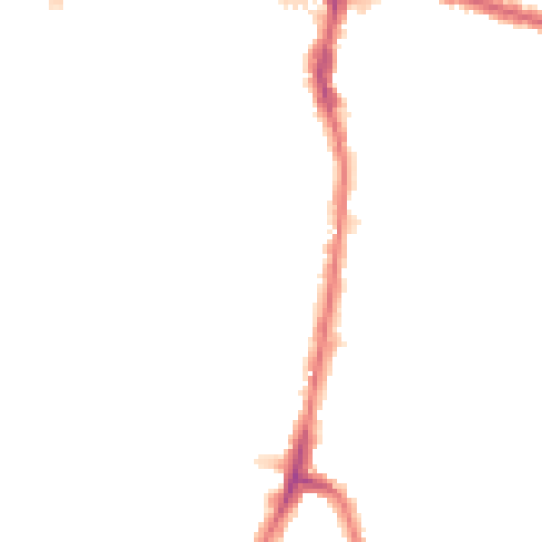Night-time road noise heatmap for EN3 4BN