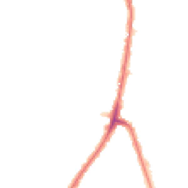 Night-time road noise heatmap for EN3 4DL