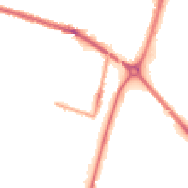 Night-time road noise heatmap for EN3 4FH