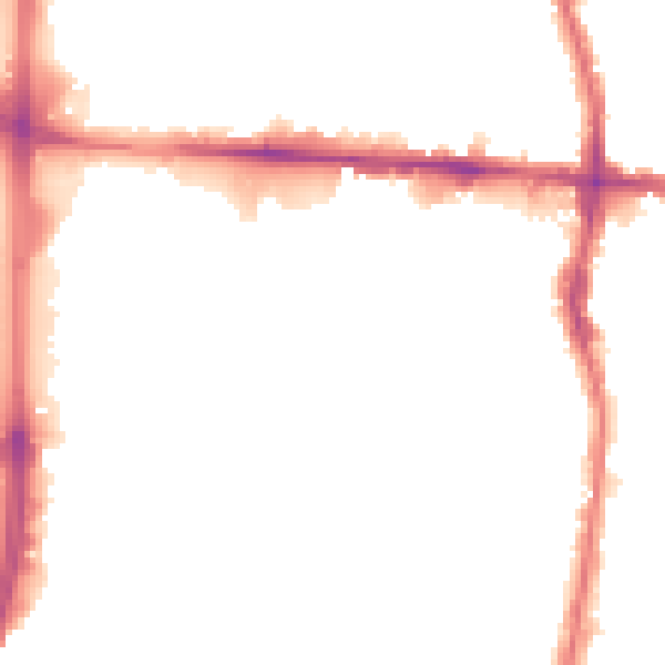 Night-time road noise heatmap for EN3 4HQ