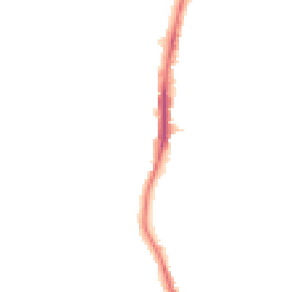 Night-time road noise heatmap for EN3 5AR