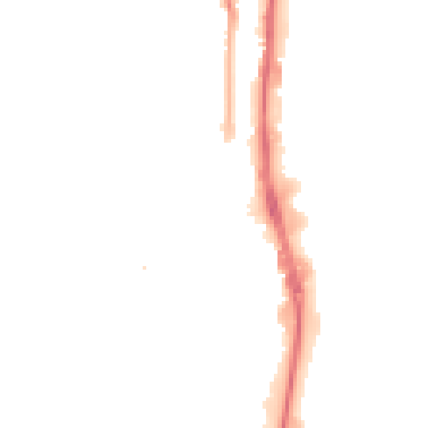 Night-time road noise heatmap for EN3 5EN