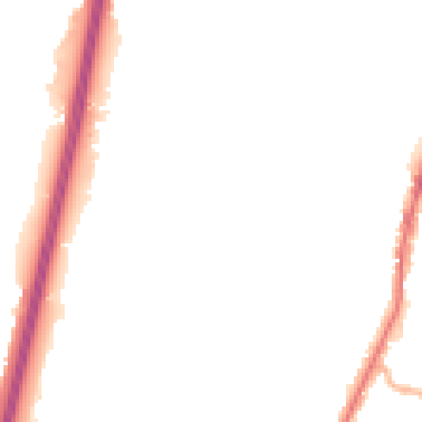 Night-time road noise heatmap for EN3 5RW
