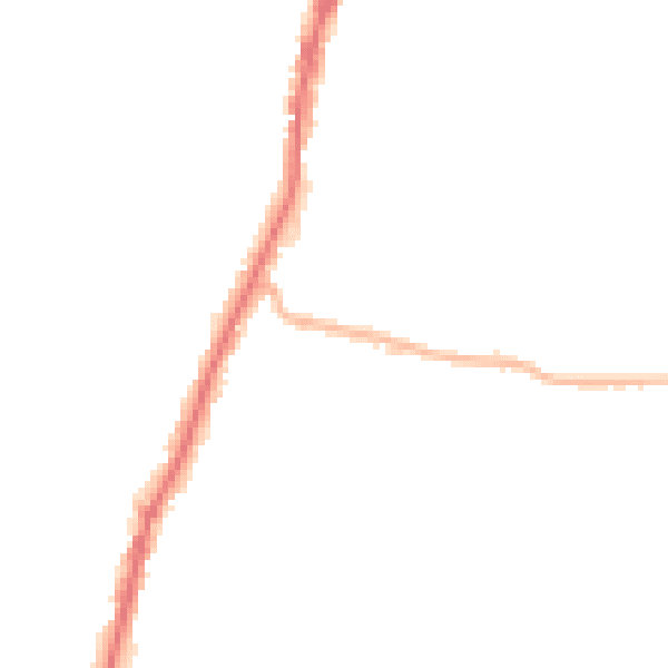 Night-time road noise heatmap for EN3 5UX