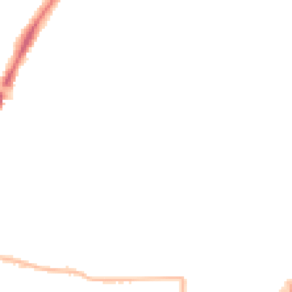 Night-time road noise heatmap for EN3 6BE