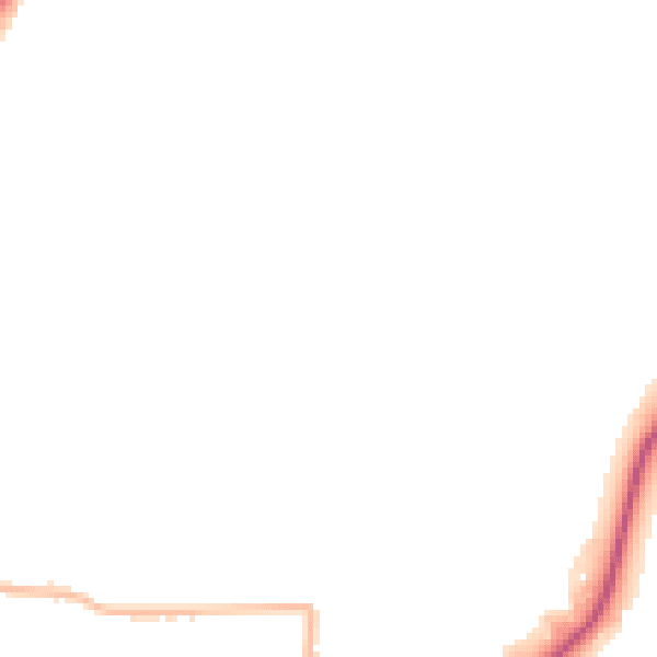 Night-time road noise heatmap for EN3 6DS
