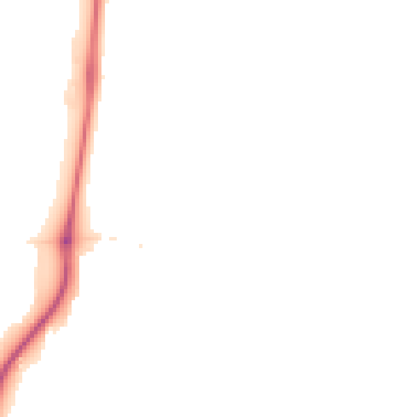 Night-time road noise heatmap for EN3 6WP