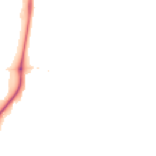 Night-time road noise heatmap for EN3 6WR