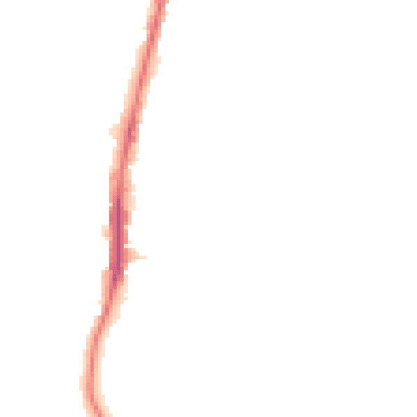 Night-time road noise heatmap for EN3 7HL