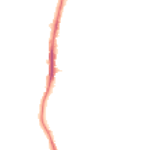 Night-time road noise heatmap for EN3 7JS