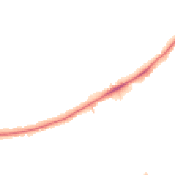 Night-time road noise heatmap for EN4 0BS