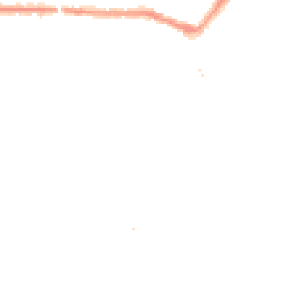 Night-time road noise heatmap for EN4 8DP