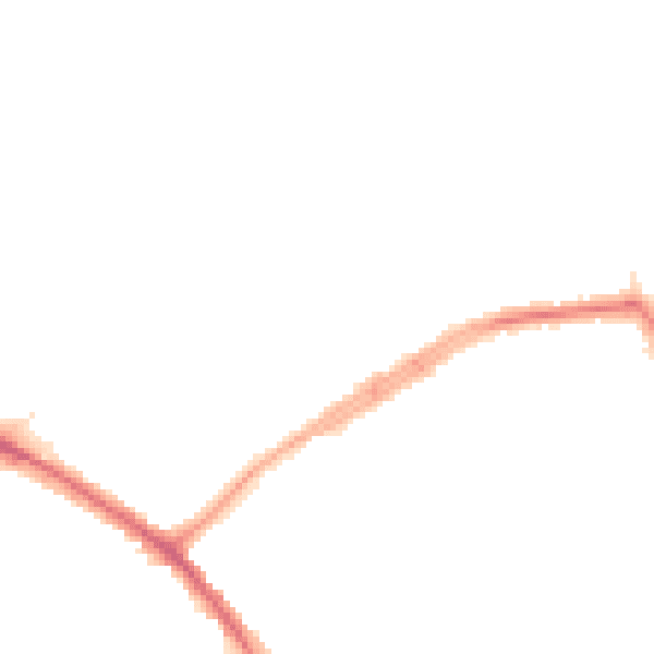 Night-time road noise heatmap for EN4 8ET