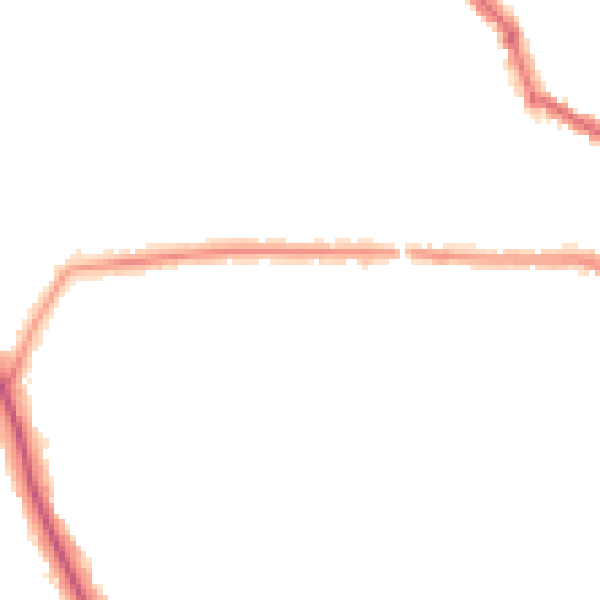 Night-time road noise heatmap for EN5 1BY