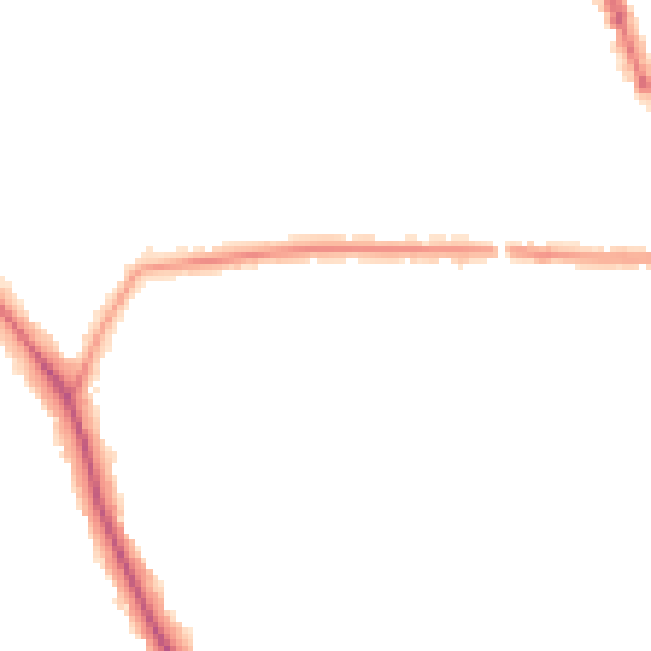 Night-time road noise heatmap for EN5 1BZ