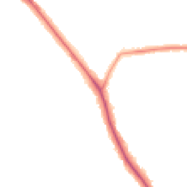 Night-time road noise heatmap for EN5 1EJ
