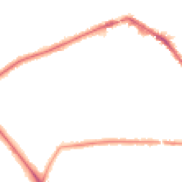 Night-time road noise heatmap for EN5 1JF