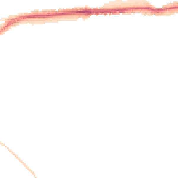 Night-time road noise heatmap for EN5 2SU