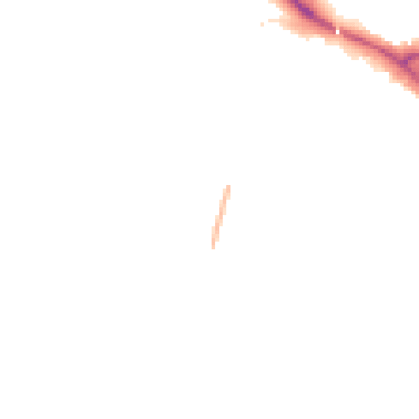 Night-time road noise heatmap for EN5 2UA