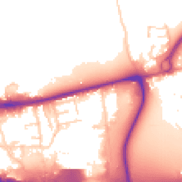 Daytime road noise heatmap for EN9 1AA